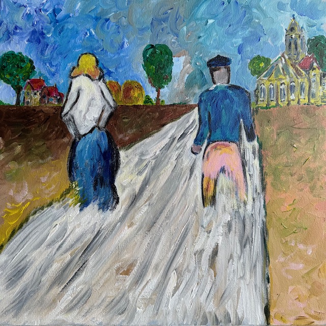 naar de stad